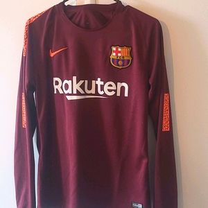 Nike Barcelona fc long sleeve Jersey